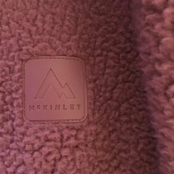 NWT McKINLEY Women's Malla Full Zip Fleece Top Red Jacket SZ L - Picture 6 of 6